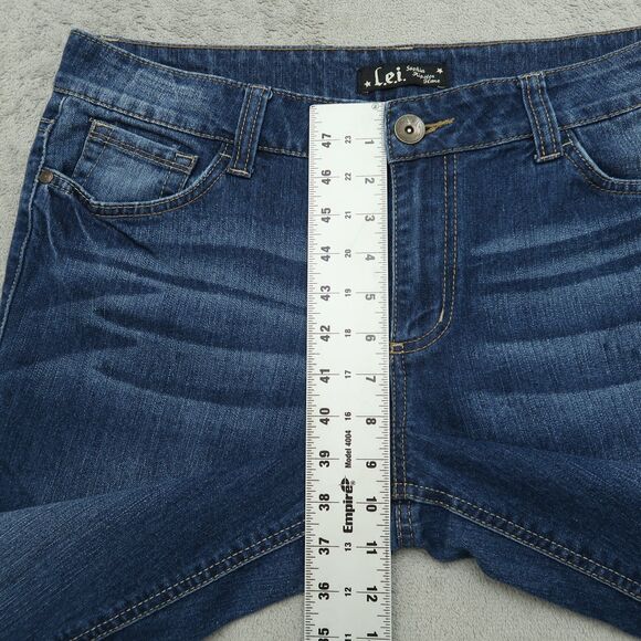 LEI Jeans Women's Fits 34x32.5 (No Tag) Mid-Rise Sophia Hipster Flare Stretch - Picture 9 of 16
